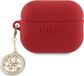 Guess 4G Diamond Charm Silicone Case - Apple AirPods Pro 2 - Red