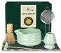 Solidchoice - Set de matcha avec fouet et bol, 7 pièces pour la cérémonie du thé japonaise