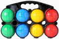 Engelhart Jeu de boules set - gekleurd - voor kinderen - 8 ballen