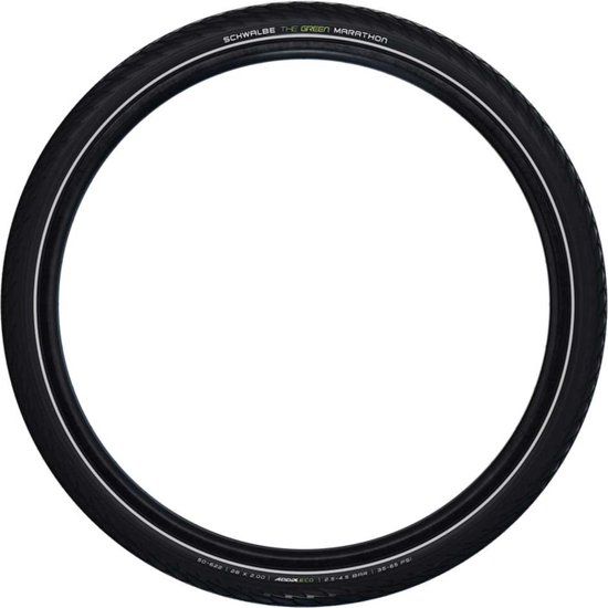 Schwalbe The Green Marathon 28X1.75 Perf Reflex - 47-622 - Zwart