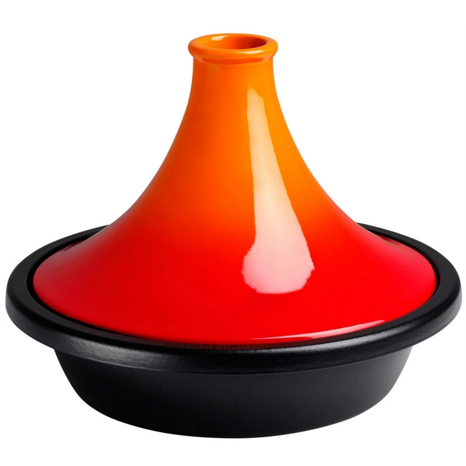 Le Creuset Tajine - 27 cm - Oranje/rood