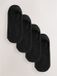 Next Dames Modal Invisible Socks 4 Pack Zwart
