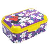 STOR Minnie Mouse Broodtrommel voor Kinderen 1423ml - Stevige Plastic Lunchbox BPA-Vrij met Gedecoreerd Deksel voor School en Uitjes