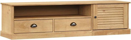 vidaXL Tv-meubel VIGO 156x40x40 cm massief grenenhout