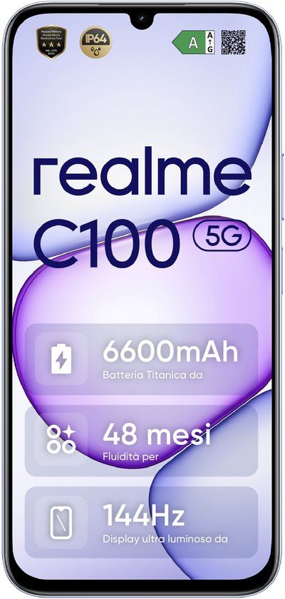 Realme C100 5G 256GB Paars