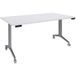 Simmob Tafel Idora 140x80 cm, aluminium voet