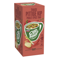 Unox Cup-a-Soup Thaise Pittige Kip 175 ml (21 stuks)