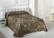 VIALMAN Lichtgewicht Bouti Sprei, Bruin, 90 x 190 cm