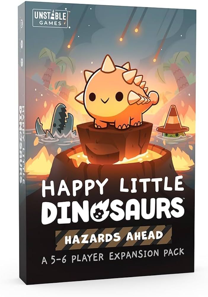 Unstable Games Happy Little Dinosaurs - Hazards Ahead Expansion Pack