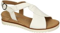 Gabor - Dames - Wit - Sandalen - Maat 39