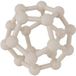Dutsi - Balle mordille en silicone pour bébé - Stimule le développement - Soulage la douleur des dents - Beige