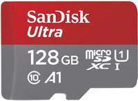 SanDisk Ultra 128GB MicroSDXC - Class 10 - UHS-I - A1