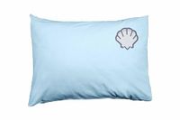 Bona Basics Decoratieve kussenhoes Lichtblauw 50x35 cm