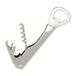 Chef Craft Selecteer flesopener en kurkentrekker, 14 cm lang, vernikkeld