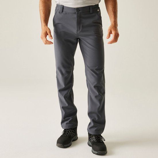 REGATTA Polska Broek Hiking Heren Waterafstotend Windbestendig Slim Fit Grijs Polyester Herfst/Winter 2021