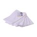 Penguin Home 100% Linnen Look Katoen Servet 6-Delig Set, Volledig wit