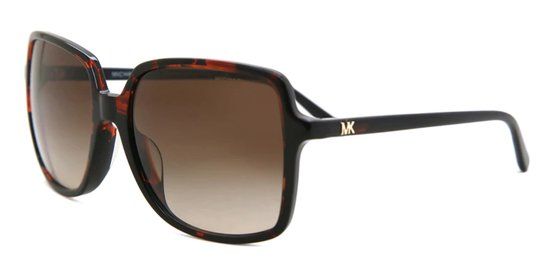 Michael Kors MK2098U56378113 Zonnebril Vrouwen Bruin Rond Acetaat 65 mm
