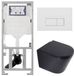 Geberit QeramiQ Dely Toiletset - Mat Wit