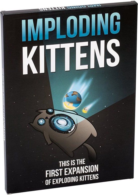 Exploding Kittens Imploding Kittens Uitbreiding - Engelstalig Kaartspel