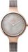 Obaku Denmark Montre femme V173LXVJMJ boîtier couleur rose bracelet maille couleur or Ø32mm