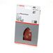 Bosch - set de 5 feuilles abrasives 100 x 170 mm