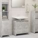 Maison Exclusive - Armoire de salle de bain couleur béton, 60x33x60 cm, en panneaux de fibres de bois