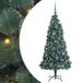 Sapin de Noël artificiel pré-éclairé avec ensemble de boules