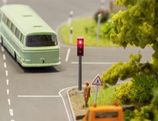 FALLER -2 LED-stoplichten met elektronica (161840