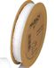 Halbach Seidenbänder Teddy stoffen decoratielint | Breedte: 20mm Lengte: 10m | Kunstbont lint om te knutselen en te naaien | Kleur: wit