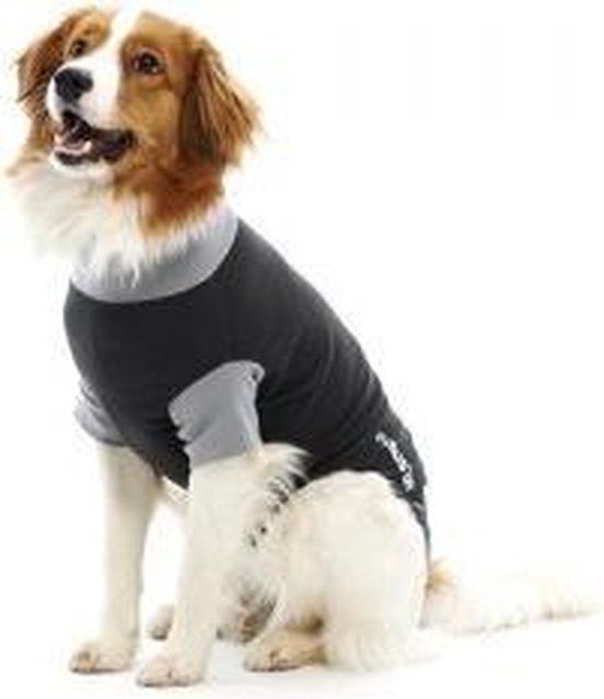Buster Bodysuit - XS - Grijs, Zwart - Katoen - XS