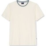 OLYMP Casual Regular Fit T-Shirt ronde hals ecru, Effen