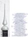 Decoris Kaemingk B.V. Kerstversiering glazen piek mat 26 cm en sterren folieslingers pakket winter wit van 3x stuks - Kerstboomversiering