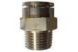 Kutlu 10426050 Pneumatik raccords à visser (MPC) Ø 8 mm avec filetage BSPT R3/8
