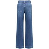 ONLY wide leg jeans - middelblauw