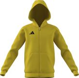 Adidas Performance Entrada26 Hoodie Met Lange Ritssluiting Kids - Kinderen - Geel