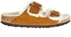 Birkenstock Arizona Fell Pantoffels - Sloffen - Dames - Bruin - Maat 36