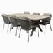 AVH-Collectie Sandora Vespera dining tuinset 220x100x74 cm latte