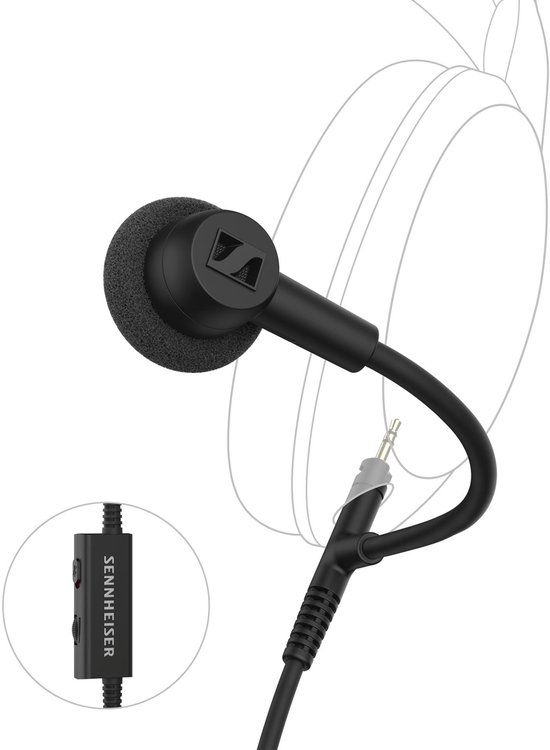 Sennheiser HD 500 BAM - Add-on microfoon - compatibel met HD 505, HD 550, HD 560S, HD 569; HD 599, HD 599 SE en HD 620S