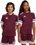 adidas teamwear adidas T-shirt Kinderen Squadra 25 Bordeauxrood - Maat 128cm