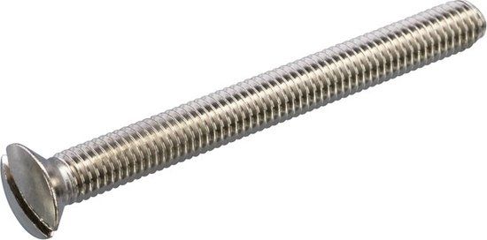 Hoenderdaal Fasteners Hoenderdaal Metaalschroef Rvs-A2 Lk Zs Din964 M6X80 | 200 stuks