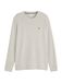 TOM TAILOR Shirt donkergrijs / offwhite