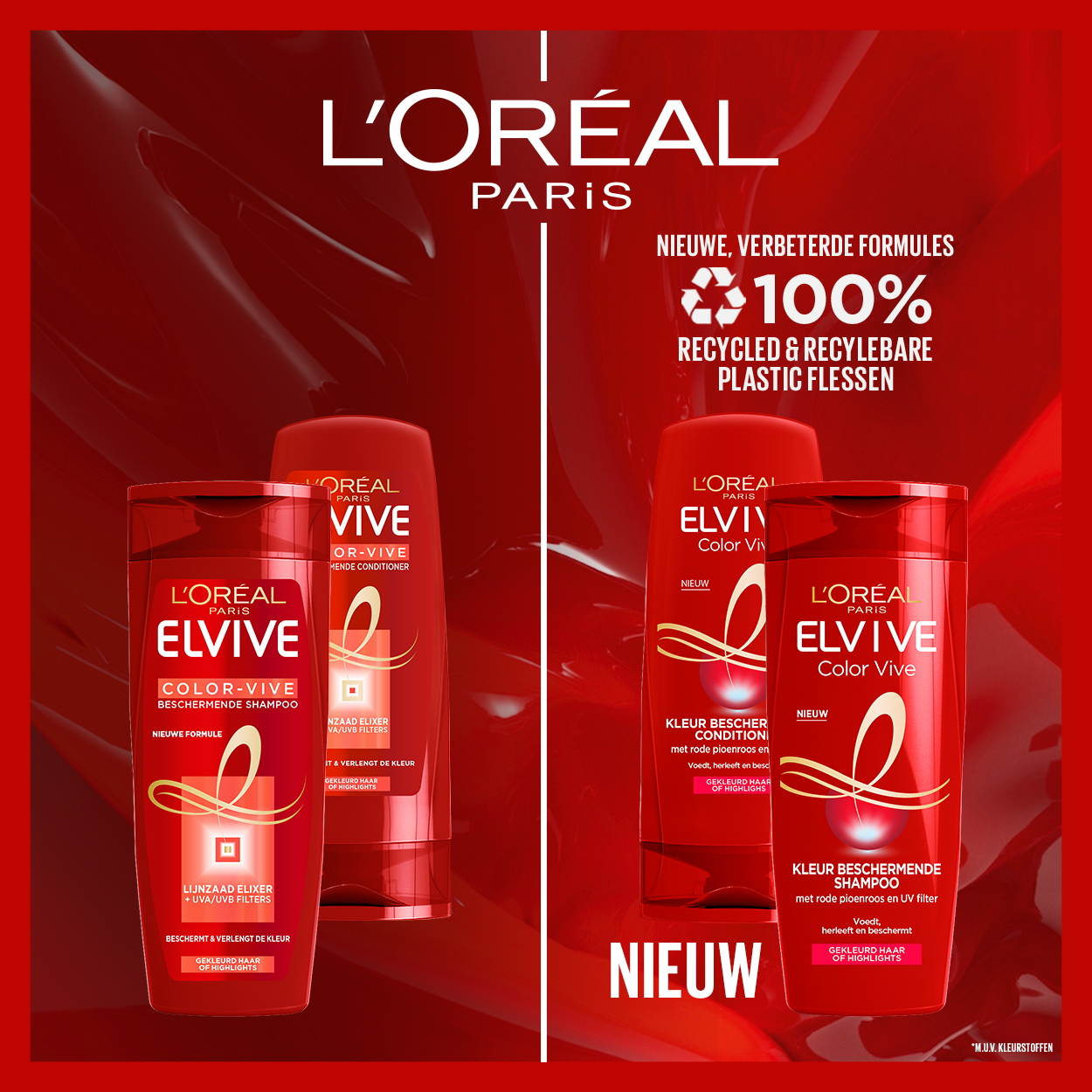 Elvive Color Vive Gekleurd Haar - 250ml - Shampoo