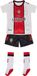 Hummel Huiskamer Set SOU kind wit/rood Polyester Trainingspak Performance Lente/Zomer 2025