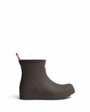 Hunter WOMENS PLAY SHORT BOOT Bottes de pluie Femmes - marron