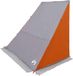 vidaXL Achterkleptent - Grijs en Oranje - 140/190 x 150 x 185 cm - Taft