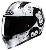 HJC C10 Geti Zwart Wit Integraalhelm Kids