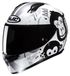 HJC C10 Geti Zwart Wit Integraalhelm Kids