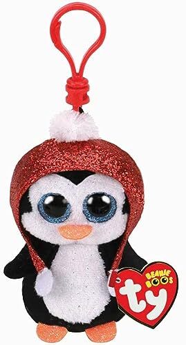 TY TY Gale Penguin Xmas 2019 sleutelhanger meerkleurig één maat