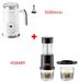 HS8489 N 102EW Machine à café et mousseur à lait - Presse manuelle 2-en-1 + 5-en-1 - Cafetière espresso portable - 2 tasses - Mousse de lait chaude/froide - Prise UE