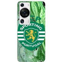 Maniacase Beschermhoes Huawei P60 Pro SCP SPORTING PORTUGAL FOND VERT